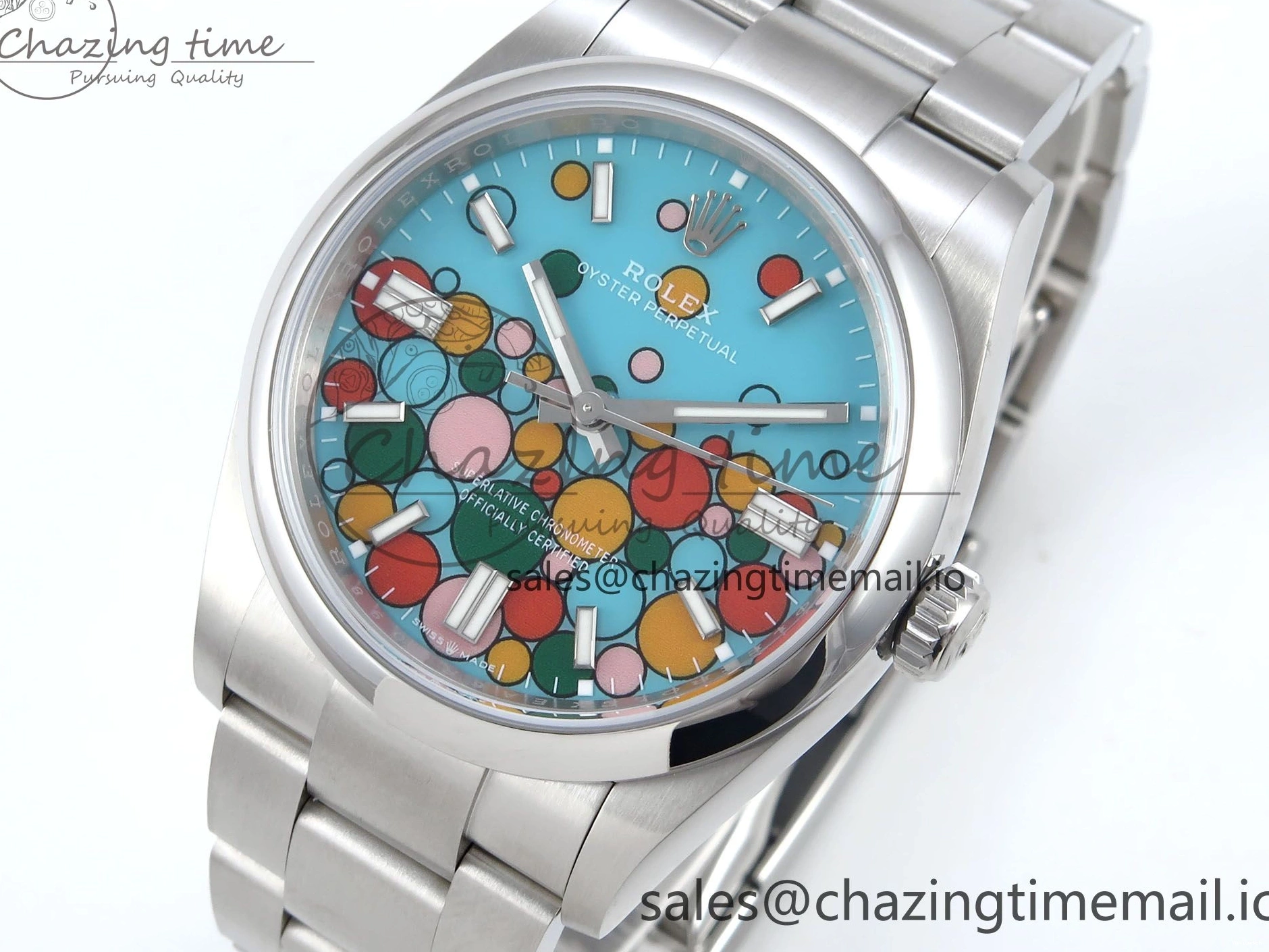 Edition Perpetual EWEF Steel Dial Oyster 126000 Celebration Best 904L A3230 36mm 0519